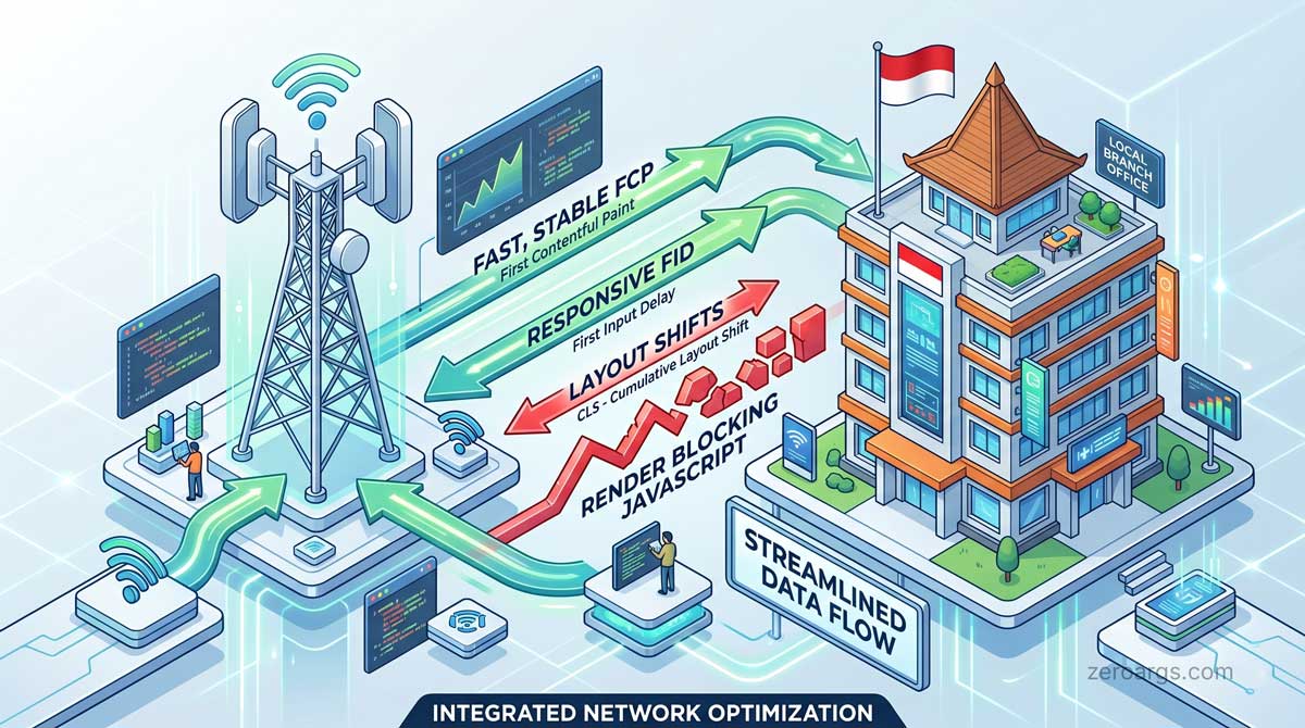 Optimasi Core Web Vitals Website Bisnis Indonesia 2026