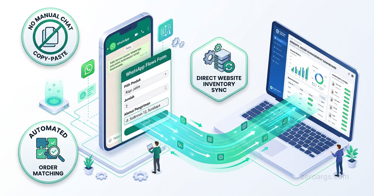 Integrasi WhatsApp Flows dan Website untuk UMKM
