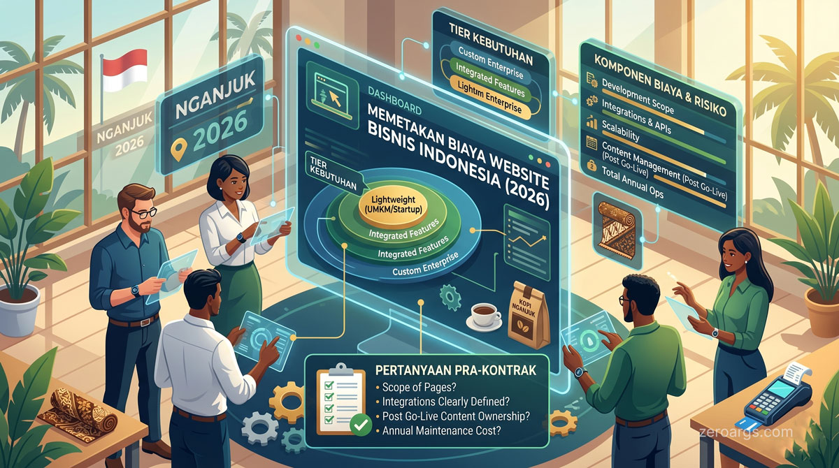 Biaya Pembuatan Website Bisnis Indonesia 2026: Panduan Scope